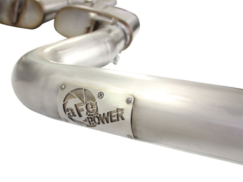 aFe MACHForce XP Exhausts Cat-Back SS-409 EXH CB Dodge Challenger SRT-8 08-12 V8-6.1/6.4L - 49-42028