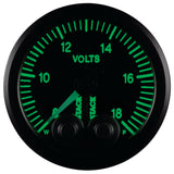 Autometer Stack 52mm 8-18V Pro-Control Battery Voltage Gauge -Black - ST3516