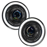 Oracle Oculus 7in Bi-LED Projector Headlights for Jeep Wrangler JK - 6000K - 5876-001