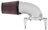 K&N 08-17 Harley-Davidson Touring Models Performance Air Intake System Silver - 57-1134S