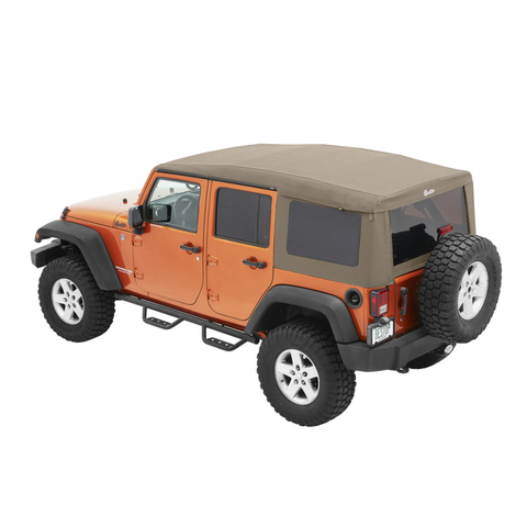 Bestop 07-18 Jeep Wrangler JK 4-Door Supertop Ultra (Pebble Beige) - 54724-74