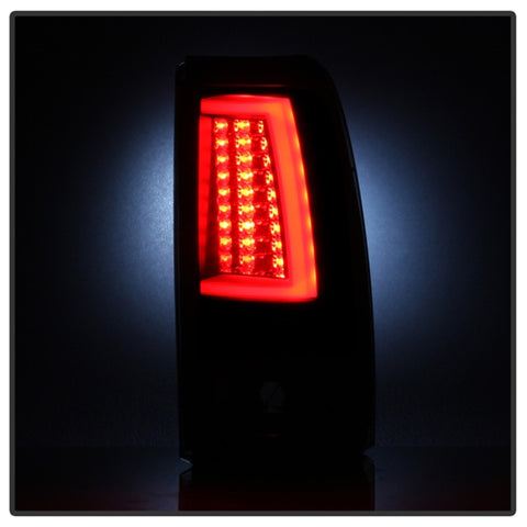 Spyder 03-06  Chevy Silverado (Does Not Fit Stepside) Version 2 LED Tail Lights - Black Smoke - 5083272