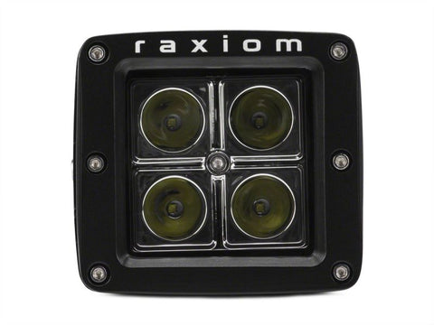 Raxiom 3-In Square 4-LED Off Road Light Spot Beam Universal (Some Adaptation May Be Required) - J106732