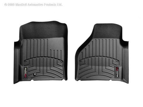 WeatherTech 02-06 Dodge Ram 1500 Pickup QuadCab Front FloorLiner - Black - 440121