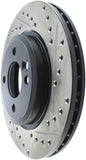 StopTech 02-07 Mini Cooper/Cooper S Slotted & Drilled Left Front Rotor - 127.34067L