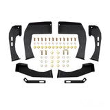 Westin 04-13 Chevy Silverado 1500 Crew Cab HDX Stainless Drop Nerf Step Bars - Textured Black - 56-119552
