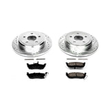 Power Stop 06-10 Jeep Commander Rear Z23 Evolution Sport Brake Kit - K2221