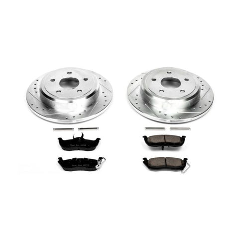 Power Stop 06-10 Jeep Commander Rear Z23 Evolution Sport Brake Kit - K2221