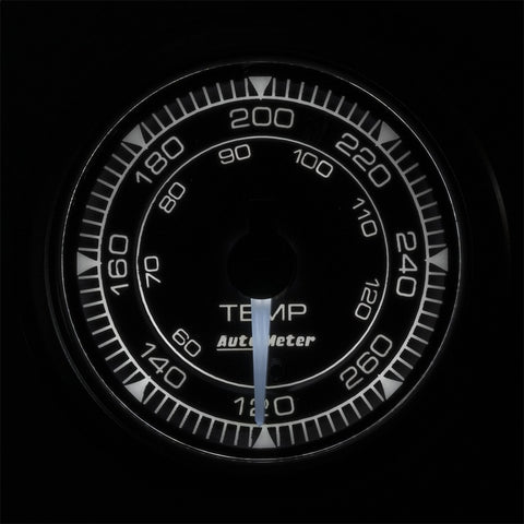 Autometer Chrono 2-1/16in 120-280 Degree Temperature Gauge - 8154