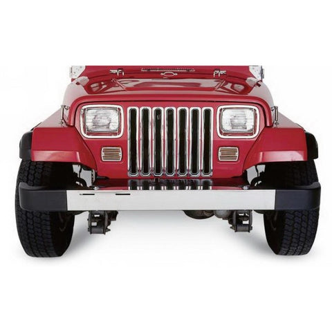 Rampage 1997-2006 Jeep Wrangler(TJ) Grille Inserts - Chrome - 7511