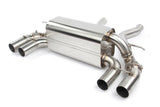 Dinan 19-21 BMW M2 Competition (F87) Free Flow Axleback Exhaust System w/X-Pipe - Black Tips - D660-0082-BLK