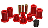 Energy Suspension Front Control Arm Bushing Set - Red - 4.3168R