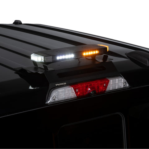 Putco 16in Universal Light Bar LED Tri-Hornet - Amber/White/Blue Single - 950216