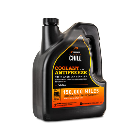 Mishimoto Liquid Chill EG Coolant, North American Vehicles, Orange - MMRA-LC-EG-OR