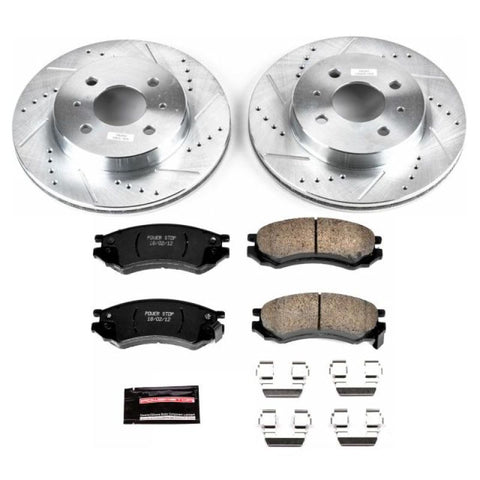 Power Stop 91-92 Saturn SC Front Z23 Evolution Sport Brake Kit - K1515