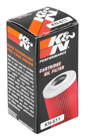 K&N Oil Filter Powersports Cartridge Oil Filter - KN-611