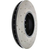 StopTech 14-20 BMW 2 Series Cryo Sport Drilled Front Left Rotor - 128.34140CL