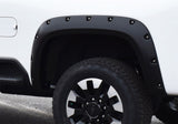 Bushwacker 2020 Chevrolet Silverado 3500/2500 HD Pocket Style Flares 4pc - Black - 40982-02