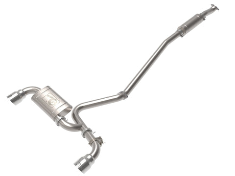 aFe 22-23 Hyundai Kona N L4-2.0L (t) Takeda 3in 304 SS Cat-Back Exhaust System w/ Polished Tips - 49-37033-P