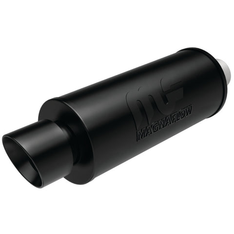 MagnaFlow Muffler with Tip Mag Blk 14x6x6 2.25/4 - 14870