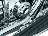 Kuryakyn Bridge The Gap Heat Shield 93-08 Touring Models Chrome - 9196