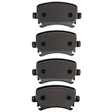 R1 00-21 Volkswagen Tiguan Limited Rear Euro Ceramic Brake Pads - 2600-1108-00