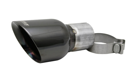 Corsa 2009-2019 Single Universal 3.0in Inlet / 4.5in Outlet Black PVD Pro-Series Tip Kit - TK009BLK