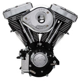 S&S Cycle 84-98 Carbureted Non-Catalyst BT V80R Complete Assembled Engine - Black Finish - 31-9150