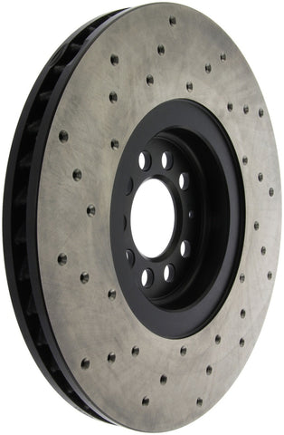 StopTech 04-06 Audi TT Quattro / 04 VW Golf R32 AWD Drilled Left Front Rotor - 128.33094L