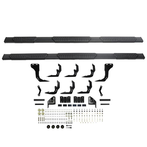 Westin 2019 Chevrolet Silverado/Sierra 1500 Crew Cab (6.5ft) R5 Modular Nerf Step Bars - Black - 28-534695