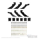Westin 19-21 Ford Ranger SuperCab PRO TRAXX 4 Oval Nerf Step Bars - Blk - 21-24145