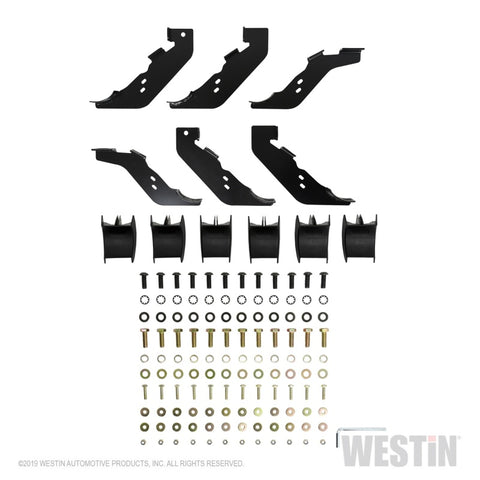 Westin 19-21 Ford Ranger SuperCab PRO TRAXX 4 Oval Nerf Step Bars - Blk - 21-24145