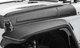 Bushwacker 18-22 Jeep Wrangler 2/4dr / 20-22 Jeep Gladiator Trail Armor Hood Armor (3pc) - Tex. Blk - 14131