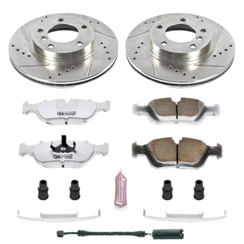 Power Stop 92-98 BMW 318i Front Z26 Street Warrior Brake Kit - K496-26