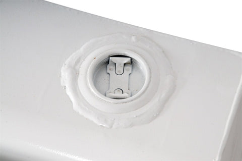 Dee Zee Universal Tanks - L-Shape White Steel (55 Gal) - DZ91754S