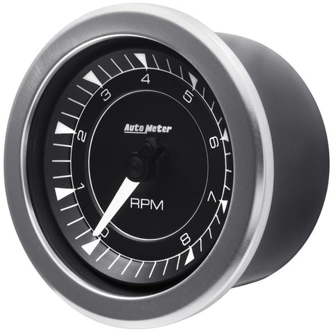 Autometer Chrono 3-3/8in 10k RPM In Dash Tachometer Gauge - 8197