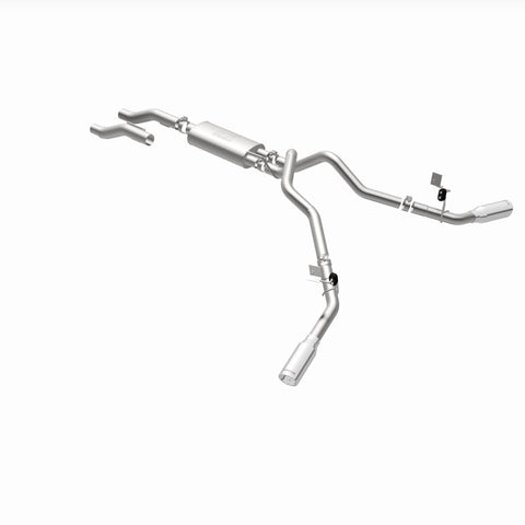 Magnaflow 15-21 Ford F-150 Street Series Cat-Back Performance Exhaust System- Dual Polished Tips - 19564