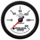 AutoMeter Gauge Rail Pressure (Ram 6.7L) 2-1/16in. 30Kpsi Digital Stpr Mtr Phantom II - 7593