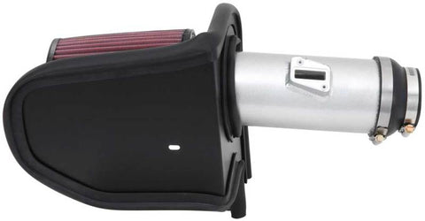 K&N 13-14 Honda Accord 3.5L V6 69 Series Typhoon Air Intake System - Silver Cold Air Intake Kit - 69-1212TS
