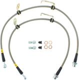 StopTech 08+ Scion xB Front Stainless Steel Brake Lines - 950.44004