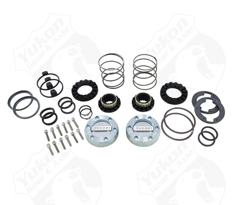 Yukon Gear Hardcore Locking Hub Set For GM 8.5in Front & Dana 44 / 19 Spline - YHC70007