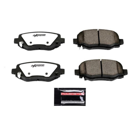 Power Stop 15-17 Chrysler 200 Rear Z36 Truck & Tow Brake Pads w/Hardware - Z36-1734