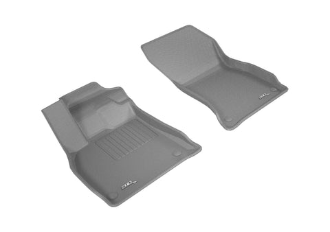 3D MAXpider 2018-2020 Audi Q5 Kagu 1st Row Floormat - Gray - L1AD04711501