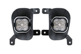Diode Dynamics SS3 Ram Vertical LED Fog Light Kit Sport - White SAE Fog - DD6672