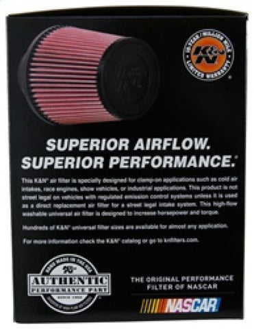 K&N Universal Rubber Filter 3 1/2inch ID FLG / 6inch Base / 4-5/8inch Top / 6inch Height - RE-0950