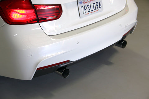 Dinan 16-18 BMW 340i (F30)/17-20 BMW 440i (F32) Free Flow Axleback Exhaust System - Black Tips - D660-0055-BLK