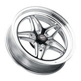 Weld S81 18x5 / 5x4.75 BP / 2.1in. BS (-23mm Offset) Black Wheel (High Pad) - 81HB8050B21A