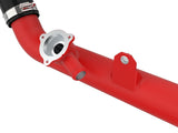aFe Bladerunner 2-1/4 IN Aluminum Hot Charge Pipe Black 20-23 Ford Explorer/Explorer ST - Red - 46-20658-R
