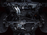 AWE Tuning 22-24 Ford Bronco Raptor 4WD Dual BashGuards Cat-Back SwitchPath Exhaust (No Tips) - 3025-31327