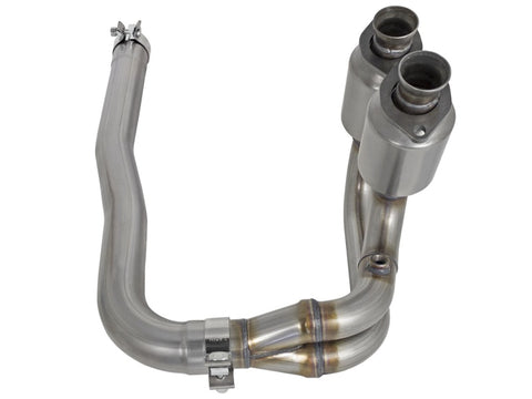 aFe Power Direct Fit Catalytic Converter Replacements Front 04-06 Jeep Wrangler (TJ/LJ) I6-4.0L - 47-48003